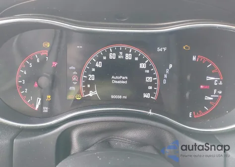 2018 Dodge Durango Sxt Awd z USA, uszkodzony, nr VIN 1C4RDJAG7JC176606